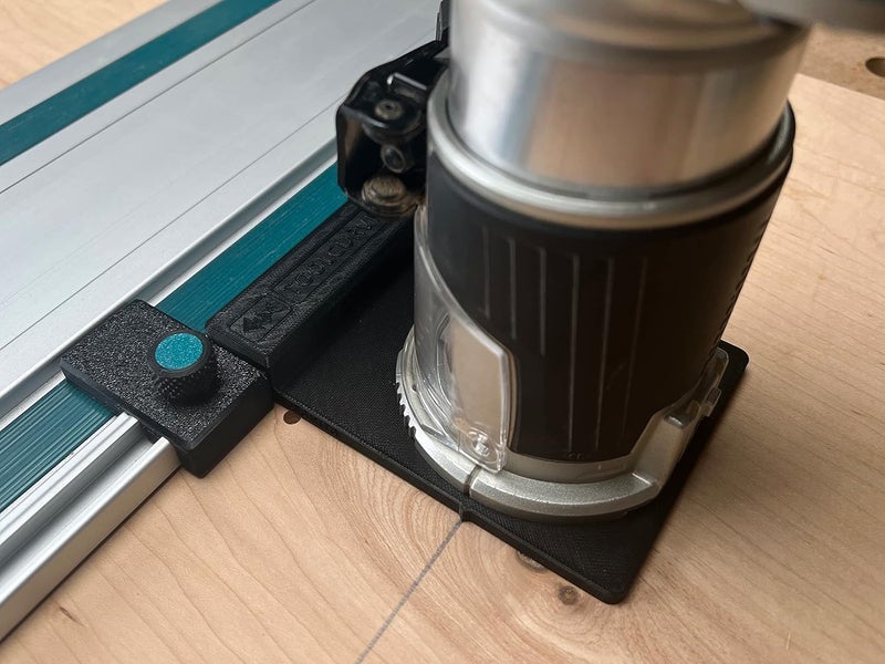 ToolCurve Guide Rail Adapter Compatible with Makita Router - Made in USA - Image 3
